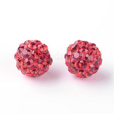 Бусины со стразами RB-H284-6MM-Half-227-1