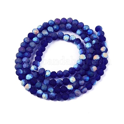 Прозрачные стеклянные бусины&nbsp;LS-EGLA-A044-T3mm-MB06-1