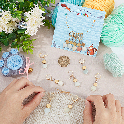 Маркеры-подвески из натурального цветка амазонита и немагнитного синтетического гематита HJEW-AB00516-1