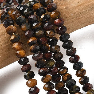 Трехцветные нити из натурального тигрового глаза G-D344-A20-01-1