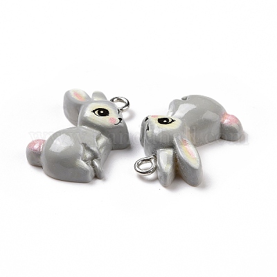 Подвески из непрозрачной смолы X-RESI-J023-15E-1