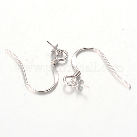 Ganci di orecchini argento puro STER-I005-40P-1