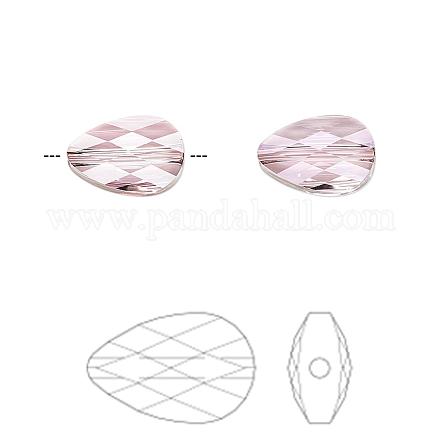 Perles de cristal autrichien 5056-12x8-001ANTP(U)-1