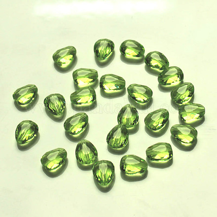 Abalorios de cristal austriaco de imitación SWAR-F086-8x6mm-17-1