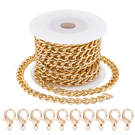 CHGCRAFT DIY Chain Necklace Making Kits DIY-CA0002-75LG-1