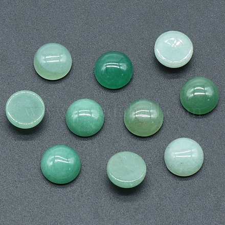 Естественный зеленый авантюрин кабошонов PW-WG51238-02-1
