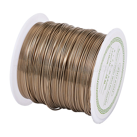 Alambre de cobre redondo alambre de cuentas de cobre para la fabricación de joyas YS-TAC0004-0.6mm-18-1