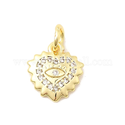 Латунные микро проложить кубического циркония подвески KK-C139-25A-G-1
