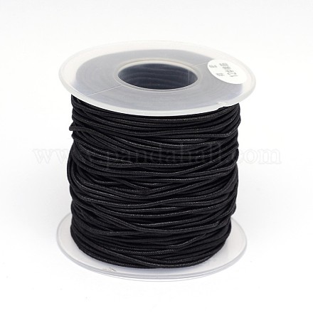 Round Elastic Cord Wrapped by Nylon Thread EC-K001-0.8mm-01-1