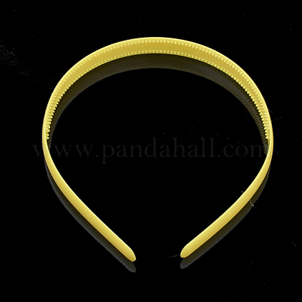Accessoires pour cheveux accessoires de bande de cheveux en plastique uni OHAR-N005-01D-1