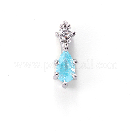 Набор драгоценных камней для ногтей в форме китайской лютни MRMJ-T015-40P-03-1