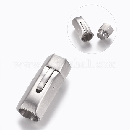 304 Stainless Steel Bayonet Clasps STAS-O114-045D-MP-1