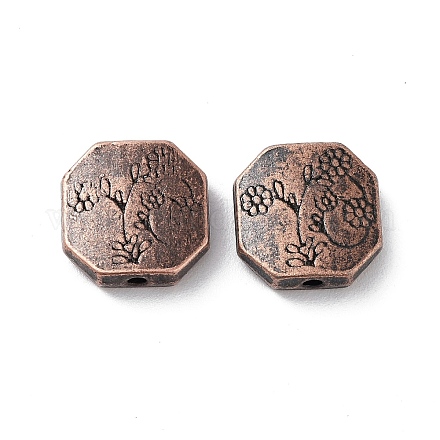 Tibetischer stil legierung perlen FIND-Q094-32R-1