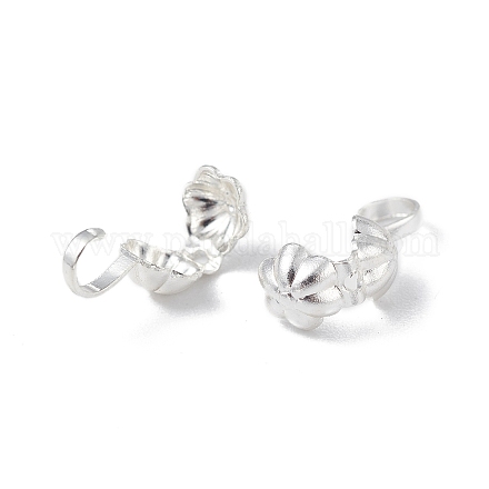 Bouts de perle en laiton KK-B067-01S-1