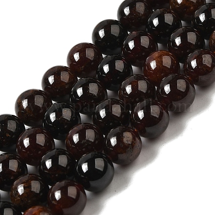 Chapelets de perles de grenat naturel G-H300-A01-02-1