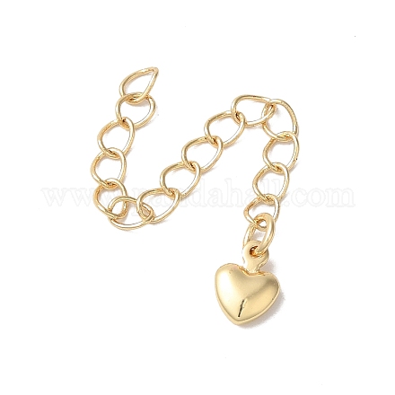 Латунные концы стойки с цепочкой и подвесками KK-F873-10LG-1