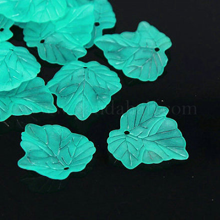 Transparent Frosted Acrylic Pendants PAF002Y-15-1