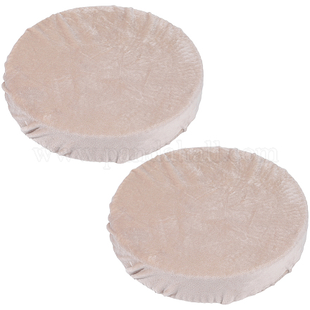 Бархатный чехол на круглый табурет AJEW-WH20020-290C-1