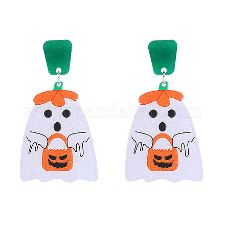 Акриловые серьги-гвоздики на Хэллоуин FS-WGAFD0C-06-1