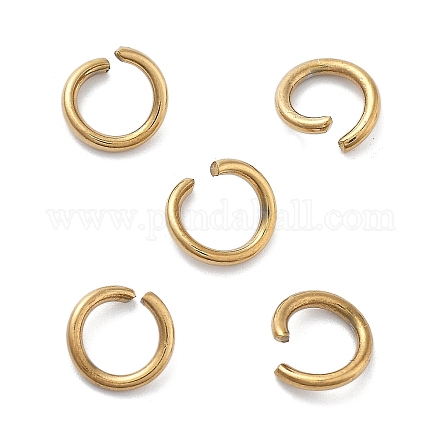 Ионное покрытие (ip) 304 нержавеющая сталь открытые соединительные кольца STAS-M081-01G-06-1