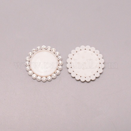 Пластиковые оправы кабошон&nbsp;KY-WH0096-39A-1