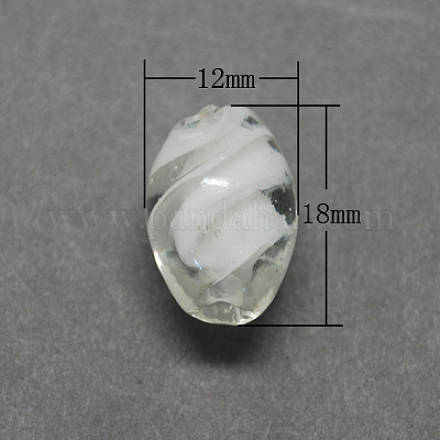 Perles vernissées manuelles LAMP-R523-2-1