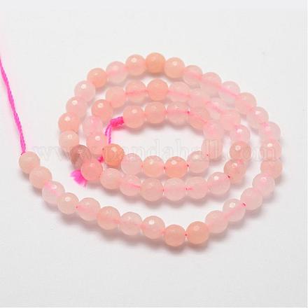 Natural Pink Aventurinee Beads Strands G-K113-02-12mm-1