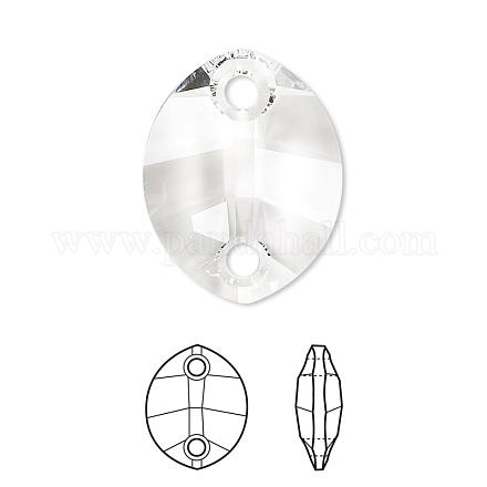 Perles de cristal autrichien 3224-23x18-001(U)-1