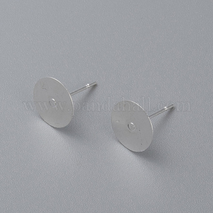 Accessoires de puces d'oreilles en 304 acier inoxydable STAS-H436-24S-10mm-1