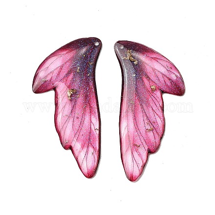 2 шт. подвески из прозрачной эпоксидной смолы RESI-A044-05B-1