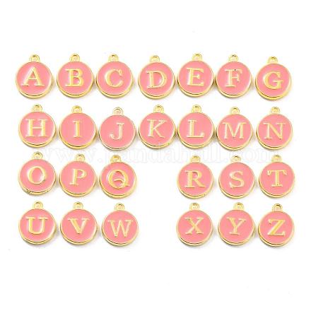 Anfangsbuchstabe a~z Alphabet Emaille Charms ENAM-Q437-14-1