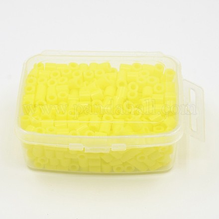 1 scatola 5mm perline melty pe fai da te perline fusibili ricariche per bambini DIY-X0047-90-B-1
