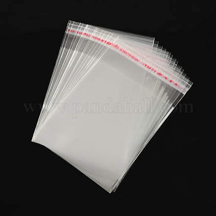 セロハンのOPP袋  長方形  透明  10x7cm  一方的な厚さ：0.035mm  インナー対策：7.5x7のCM OPC-R012-12-1