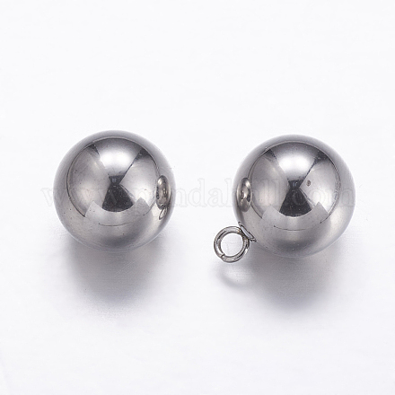 201 acero inoxidable esfera encantos STAS-K146-048-10mm-1