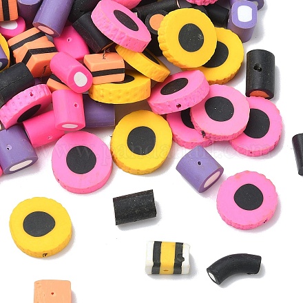 Смешанные формы ручной полимерной глины бусы X-CLAY-R060-113-1