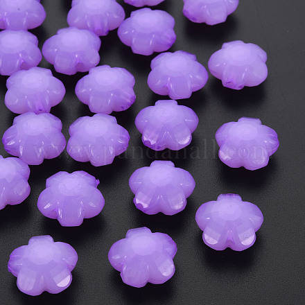 Perles en acrylique de gelée d'imitation MACR-S373-87-E04-1