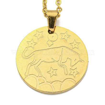 Ожерелья с подвесками в виде созвездий NJEW-S422-04G-02-1