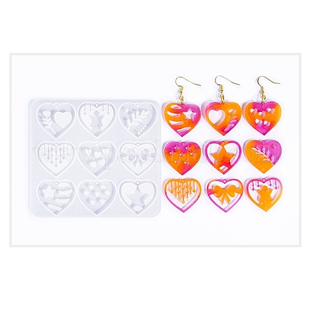 1шт пасхальные самодельные Молды для подвесок AJEW-FS0001-35-1