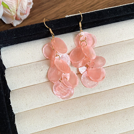 Pendants d'oreilles shell&nbsp;FS-WGED06D-12-1
