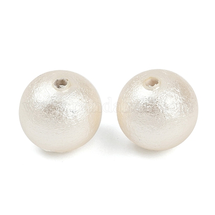 Сжатые хлопковые жемчужные бусы WOVE-V001-A02-12mm-1