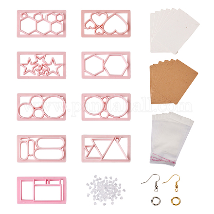 Fashewelry kit de fabrication de boucles d'oreilles bricolage DIY-FW0001-19-1