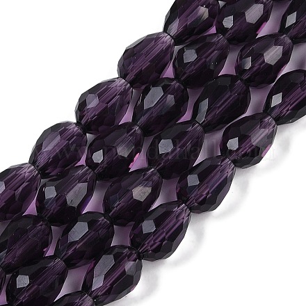 Прозрачные стеклянные бусины LS-EGLA-N013-T6mm-D06-1