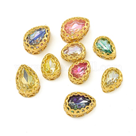 Шить на горный хрусталь EGLA-F162-22G-01-1