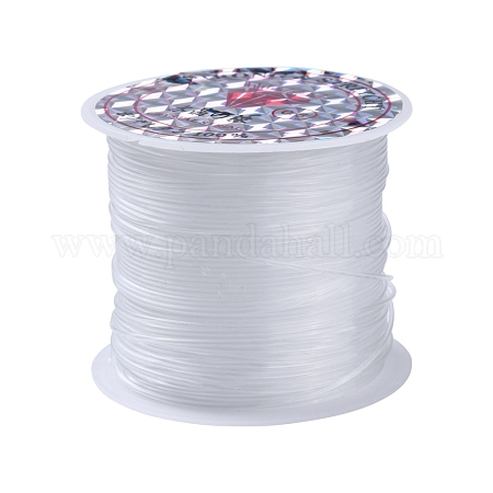  25 Rolls 0.8mm Clear Fishing Line Invisible Nylon Wire Beading  Thread for Hanging Decorations, Beading and Crafts 8.74 Yards(8m)/Roll