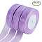 Organza Ribbon, Medium Orchid, 1 inch(25~26mm), about 50yards/roll, 5rolls/group