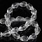 Transparent Glass Beads Strands, Faceted, Teardrop, Clear, 11x8mm, Hole: 1.4mm, about 58pcs/strand, 25.20''(64cm)
