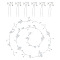 1 Pc Bridal Wedding Hair Vine and 6 Pcs Pearl Hair Forks, Extra Long Pearl and Crystal Beads Bride Head Piece, Silver Flower Hair Accessories for Women Wedding Decoration