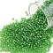 TOHO Round Seed Beads, Japanese Seed Beads, (167) Transparent AB Peridot, 11/0, 2.2mm, Hole: 0.8mm, about 1110pcs/10g