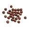 Natural Red Jasper Cabochons, Half Round, 3x1.5mm