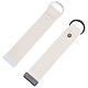 2 llavero rectangular de poliéster de 2 colores&nbsp;KEYC-CP0001-49B-7